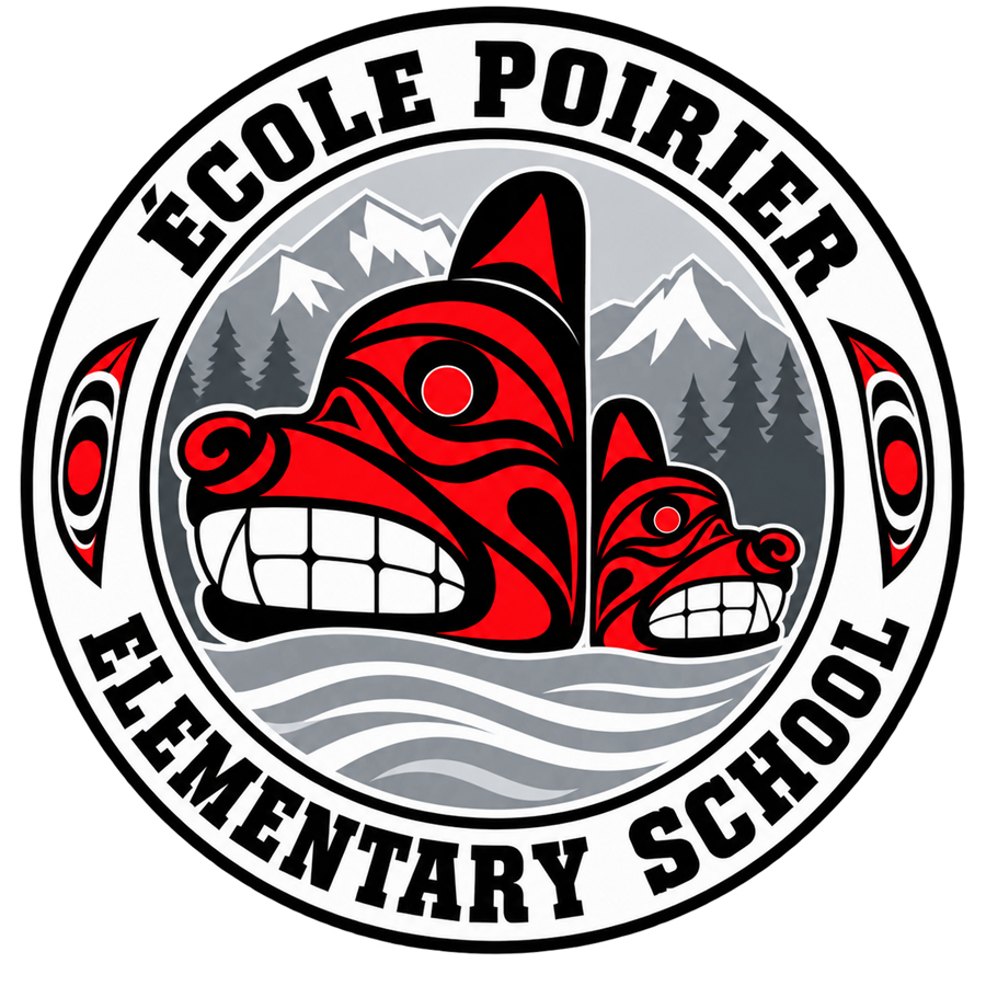 Poirier Elementary School logo